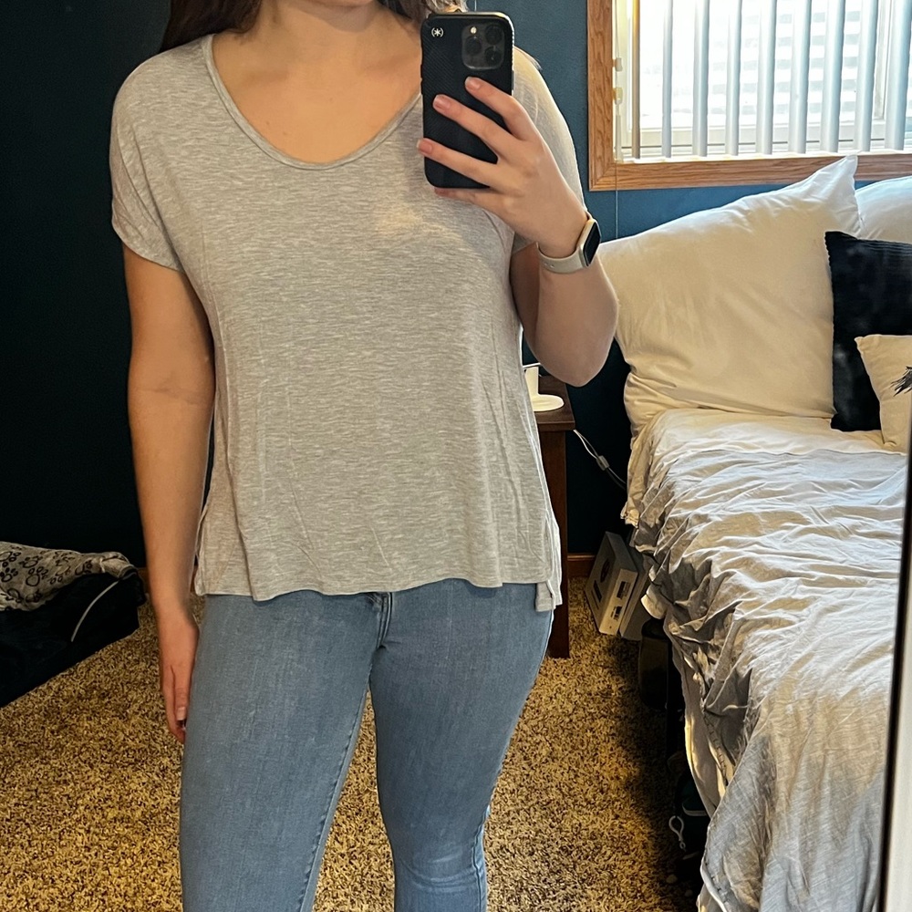 LOFT Gray Shirt